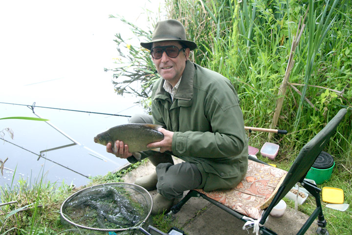 Wallington Hall, Lake 3 - a nice bream caught by Peter Scragg